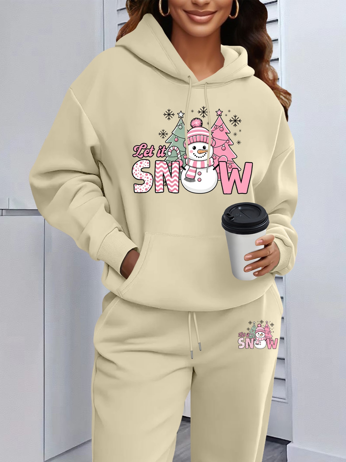 Women 2 Piece Outfit Winter Ho - Matcha review and price