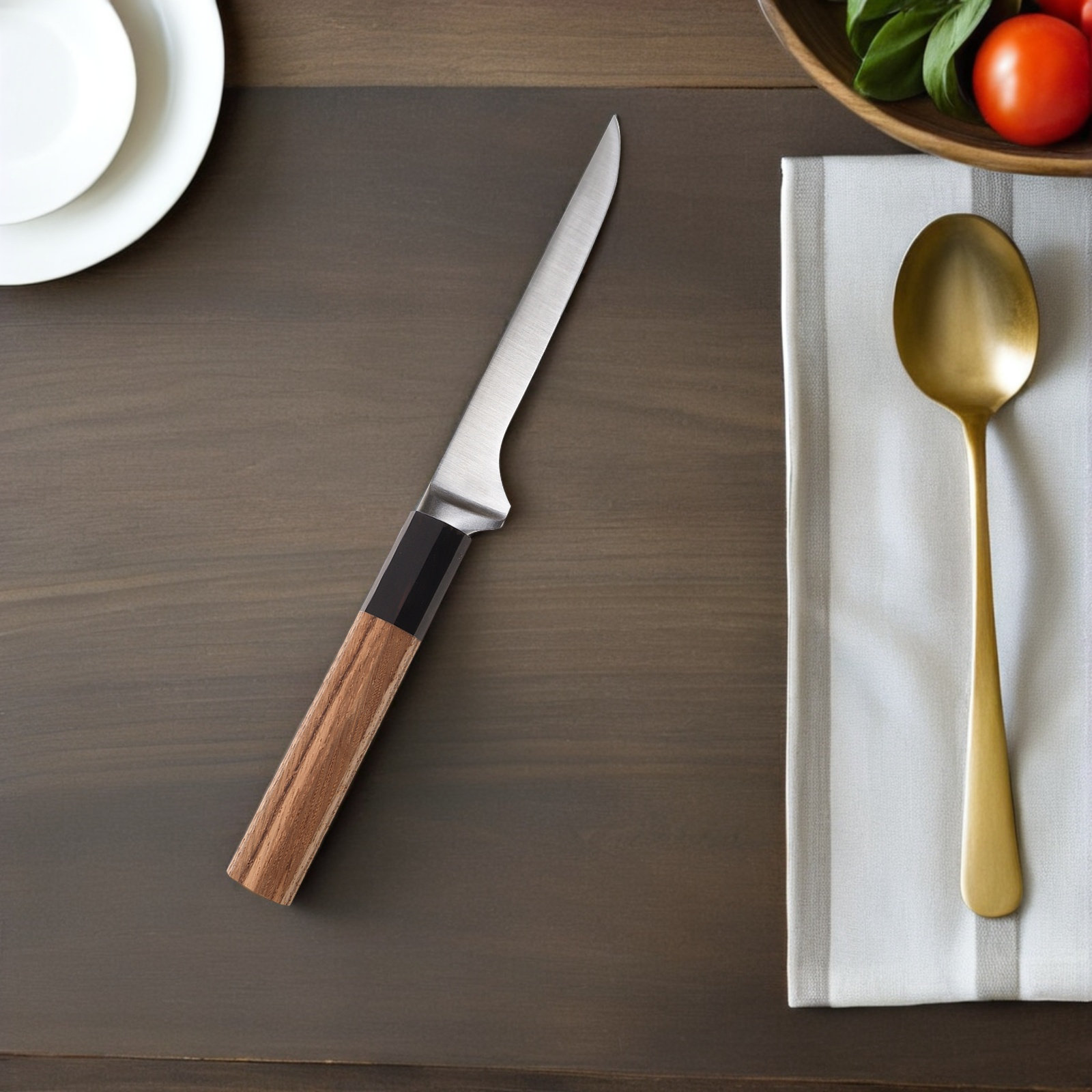 Octagon Wooden Knife Handle fo - Japanese Knife review and price