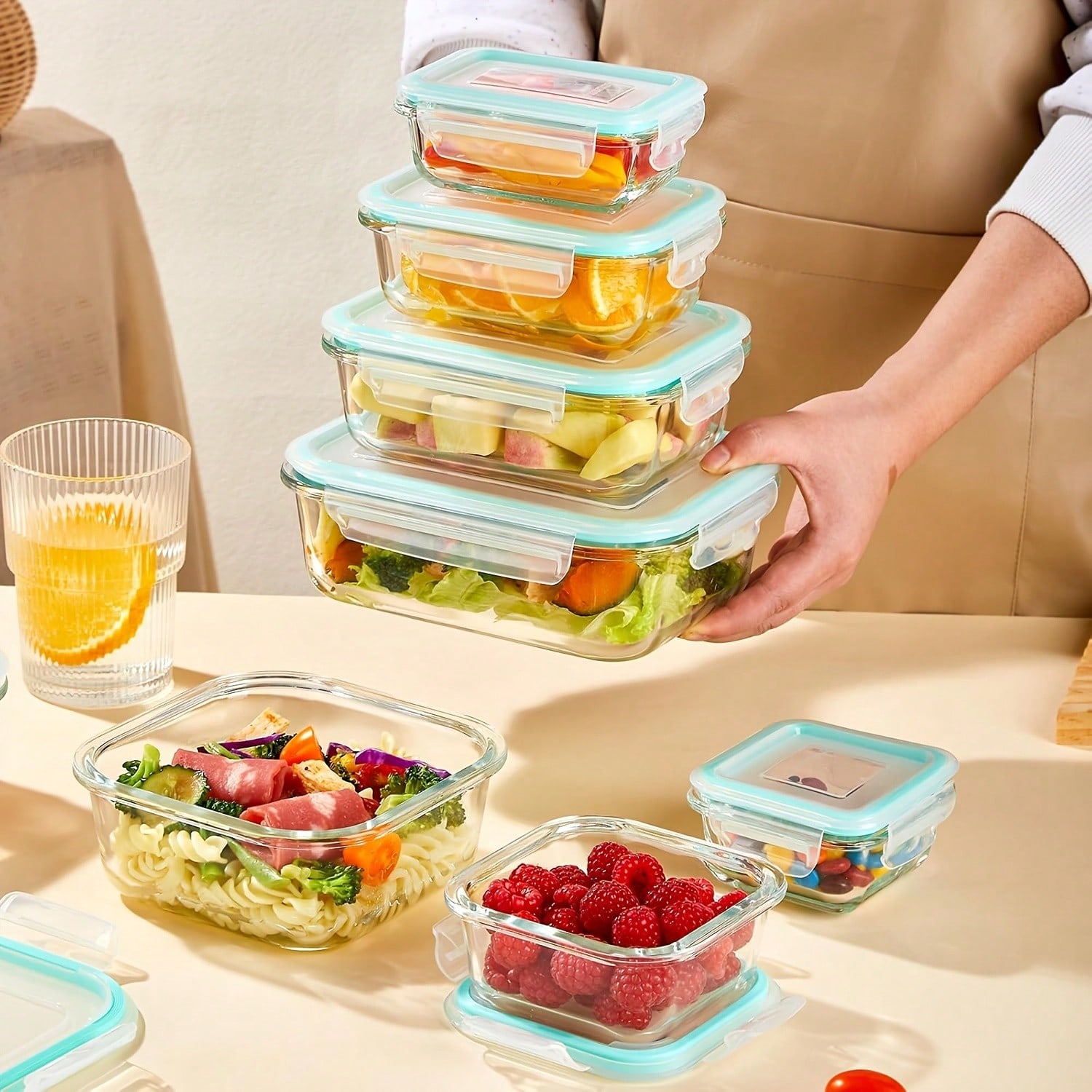 20pcs Sealed Glass Food Storag - Bento Box review and price