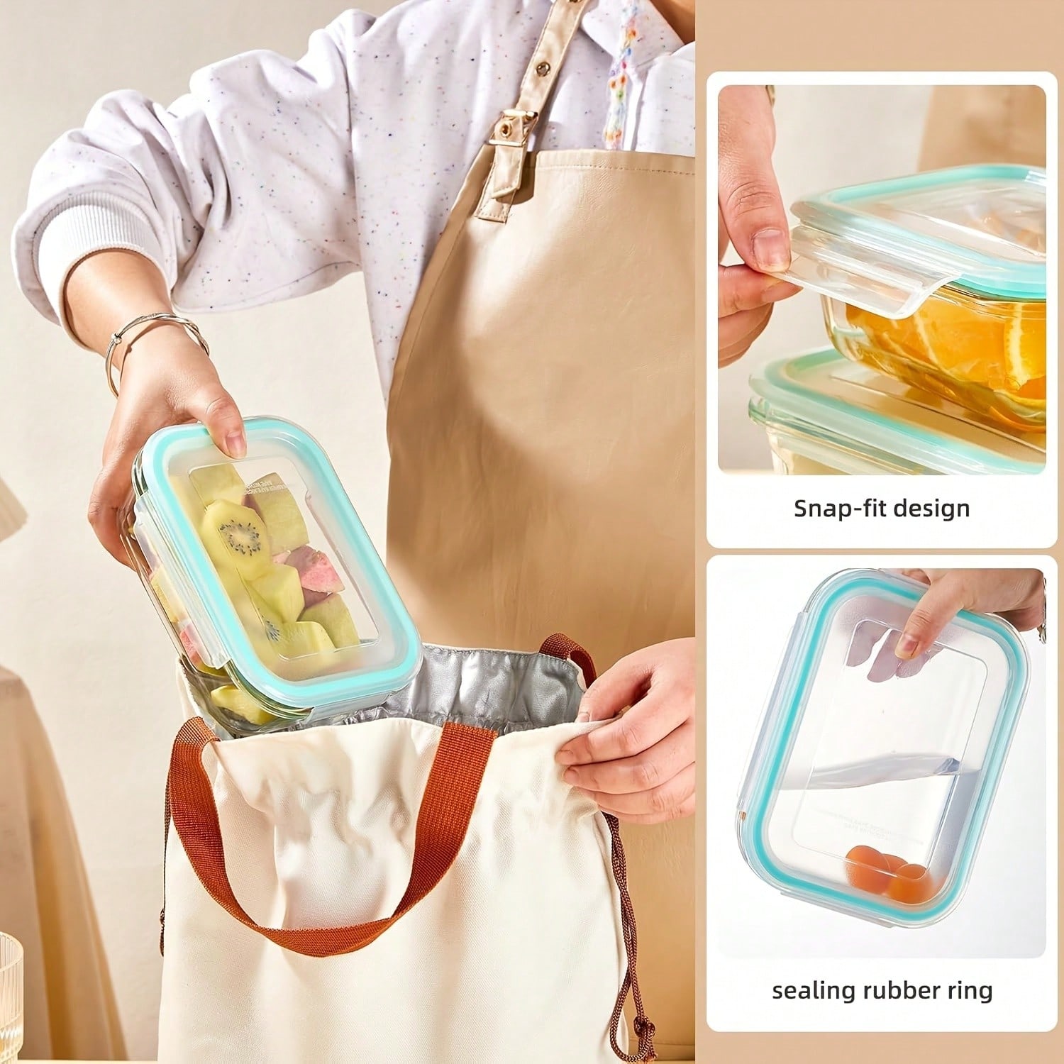 20pcs Sealed Glass Food Storag - Bento Box review and price