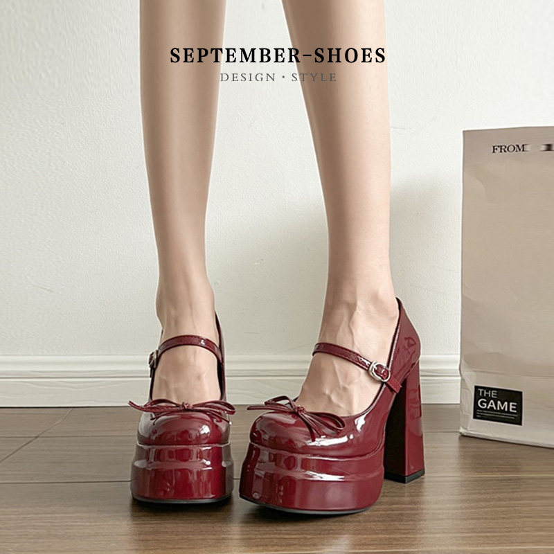 Lolita Marie Jane Shoes Women' - Japanese Tea review and price