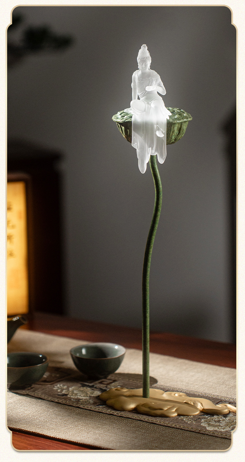 ZML glazed Guanyin lotus pod i - Incense Holder review and price