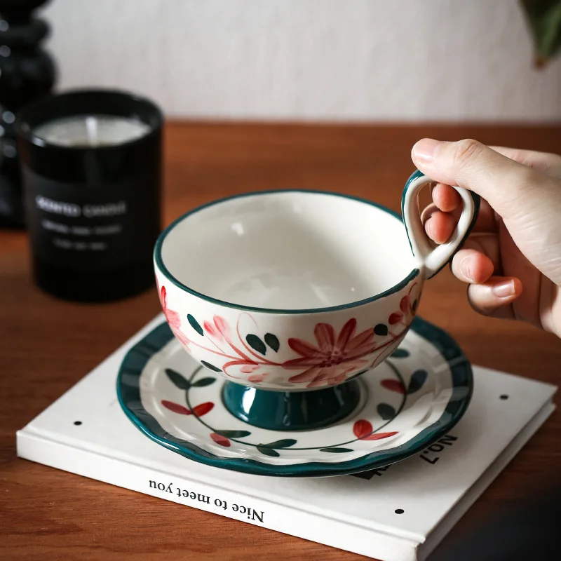 Coffee Cups Flower Tea Mug Han - Japanese Tea review and price