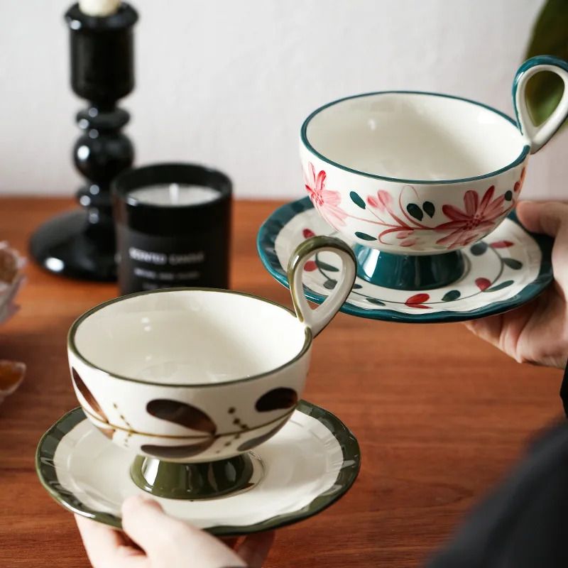 Coffee Cups Flower Tea Mug Han - Japanese Tea review and price