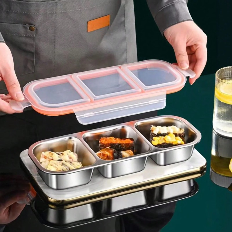 304 steel fresh-keeping box, b - Bento Box review and price