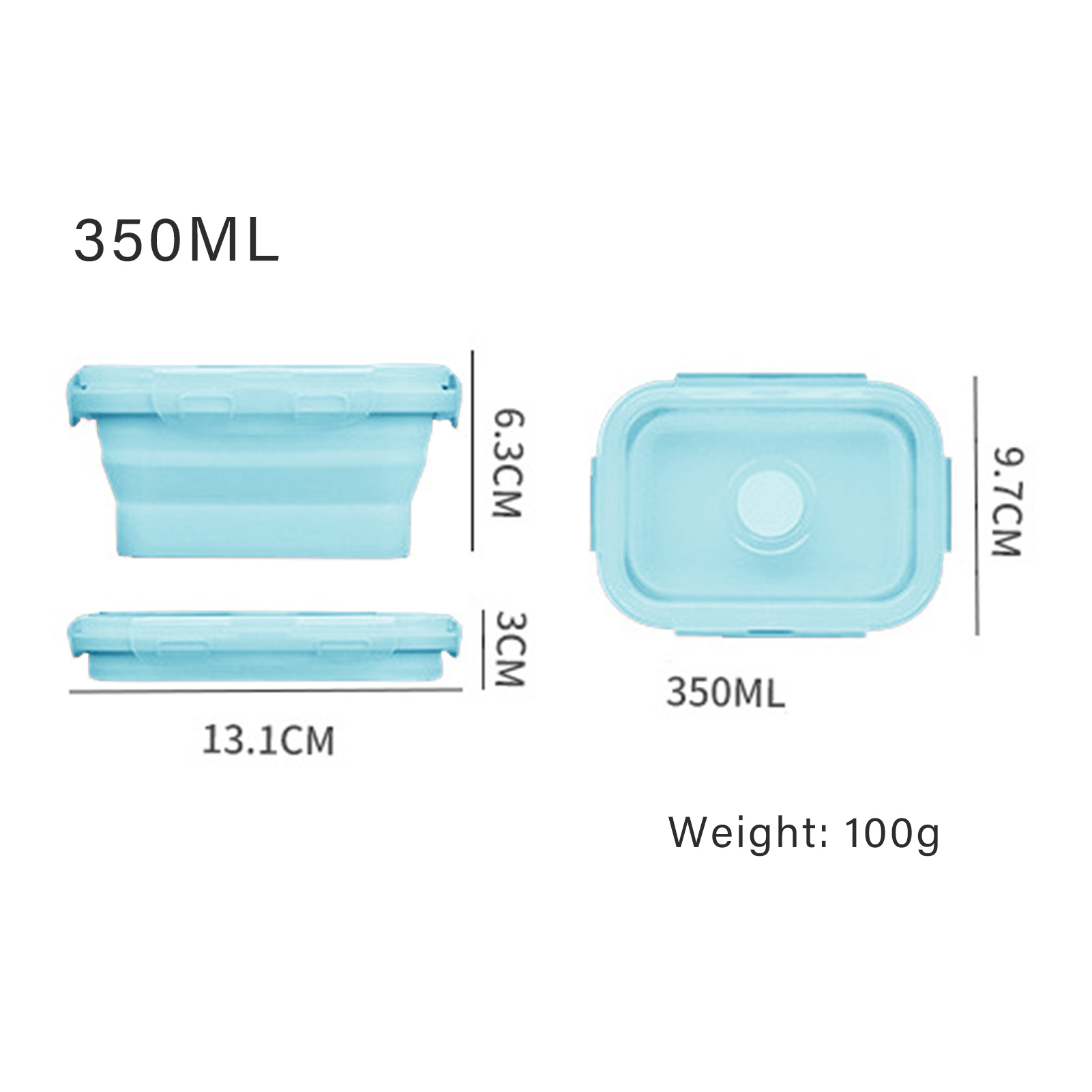 Silicone Lunch Box Food Grade  - Bento Box review and price