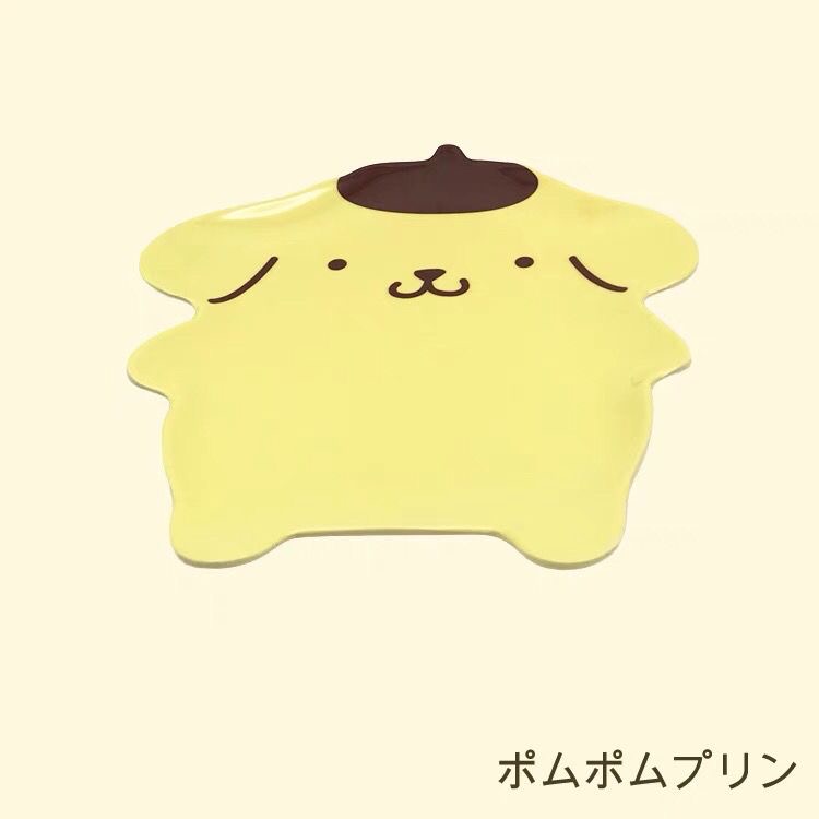 Kawaii Pompompurin Shaped Plat - Japanese Snacks review and price