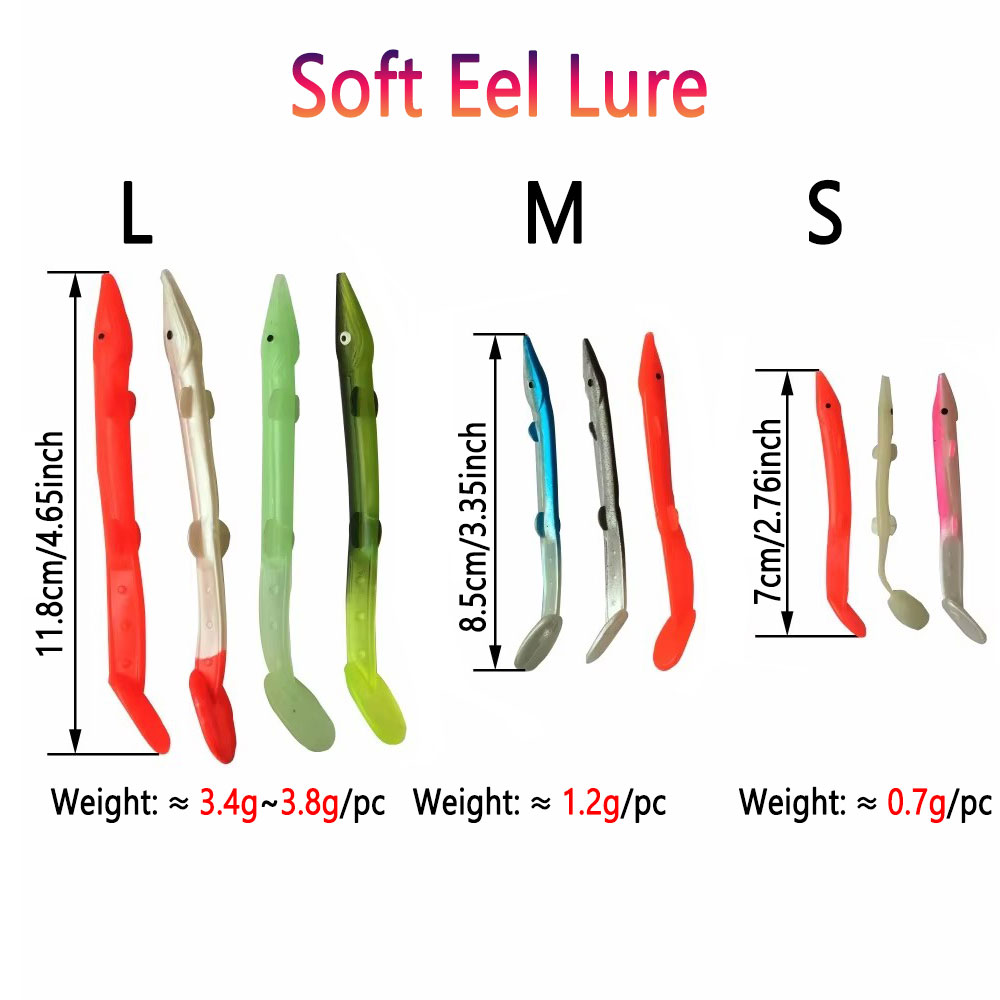 8pcs Soft Plastic Bait Fish Sa - Furoshiki review and price