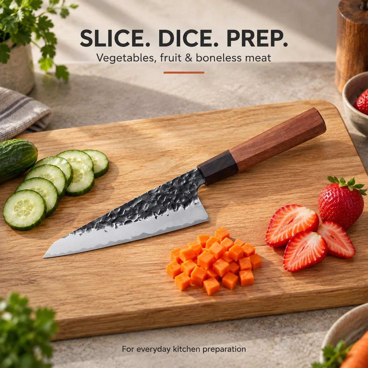 WXCOO Hand Forged Japanese Bun - Japanese Knife review and price