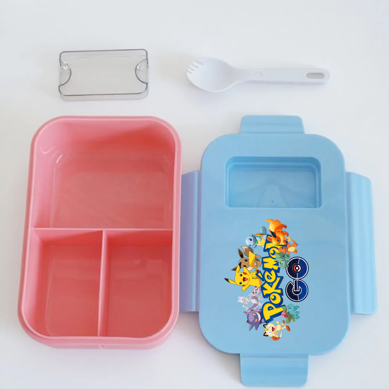 Pok É Mon Lunch Box with Spoon - Bento Box review and price