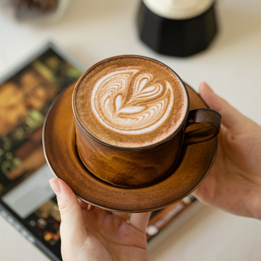 Japanese Retro Coffee Cup and  - Japanese Pottery review and price
