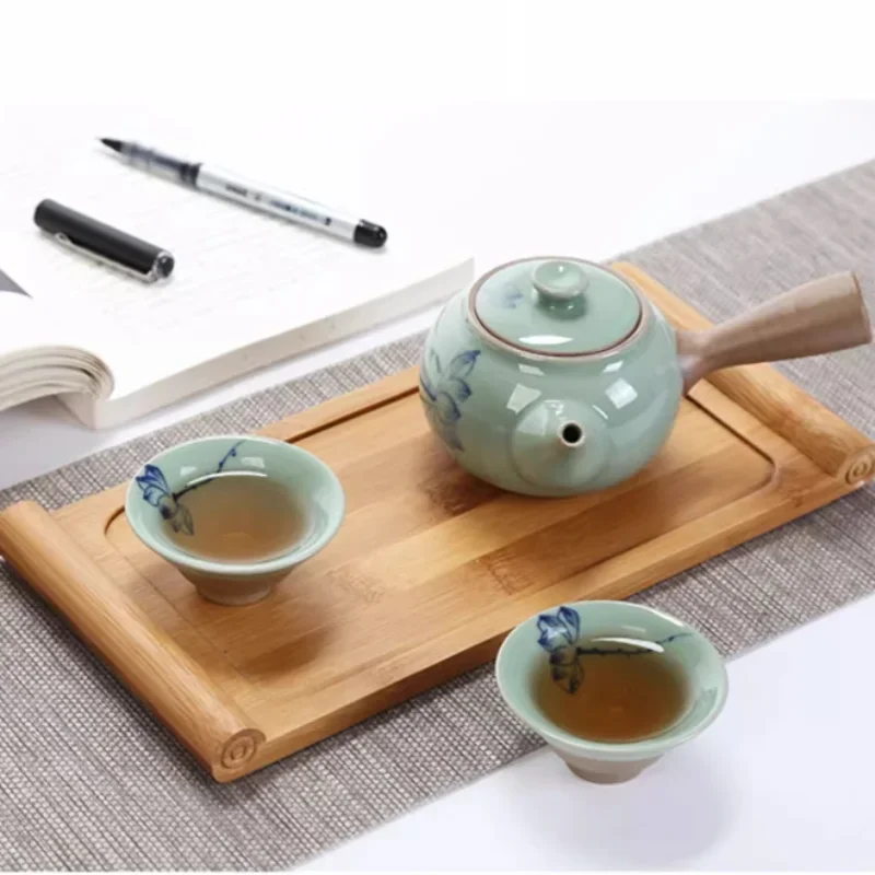 1pc Hand-painted Open Slice Ic - Japanese Pottery review and price