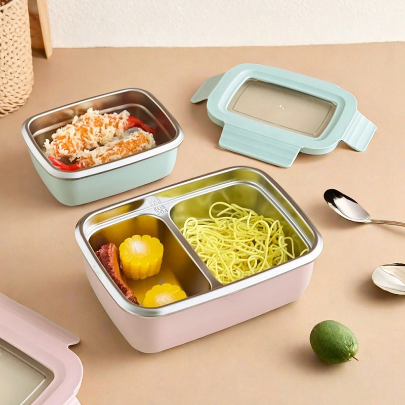 304 Stainless Steel Divided Be - Bento Box review and price