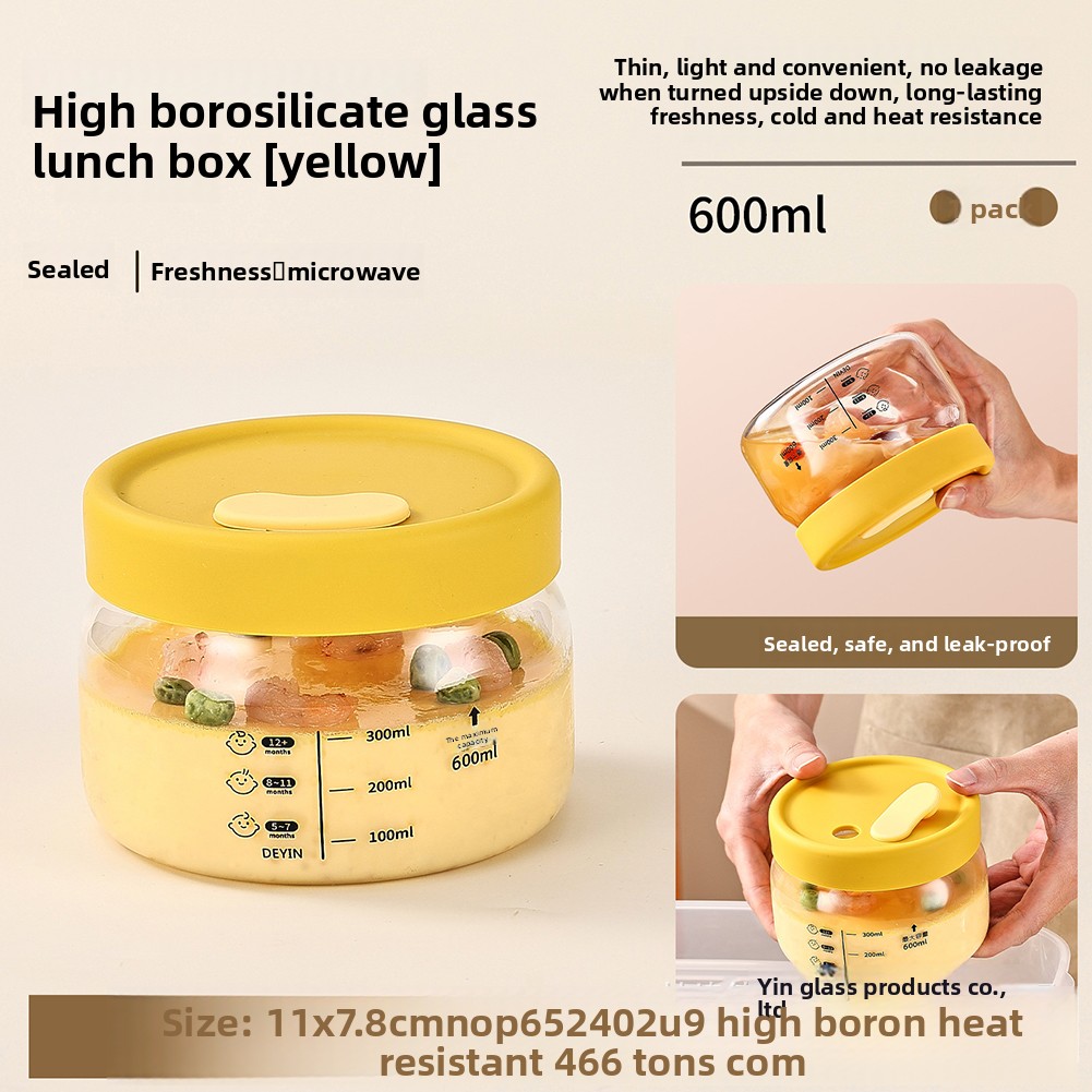 Glass Food Storage Container A - Bento Box review and price
